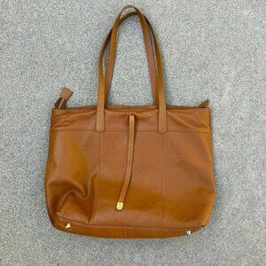 Stella & Max Designer Large Brown Leather Handbag
